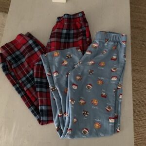 Lands' End pajama pants bundle size 12